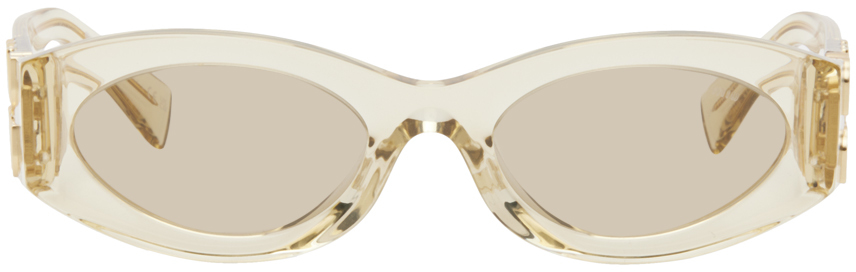 Beige Glimpse Sunglasses