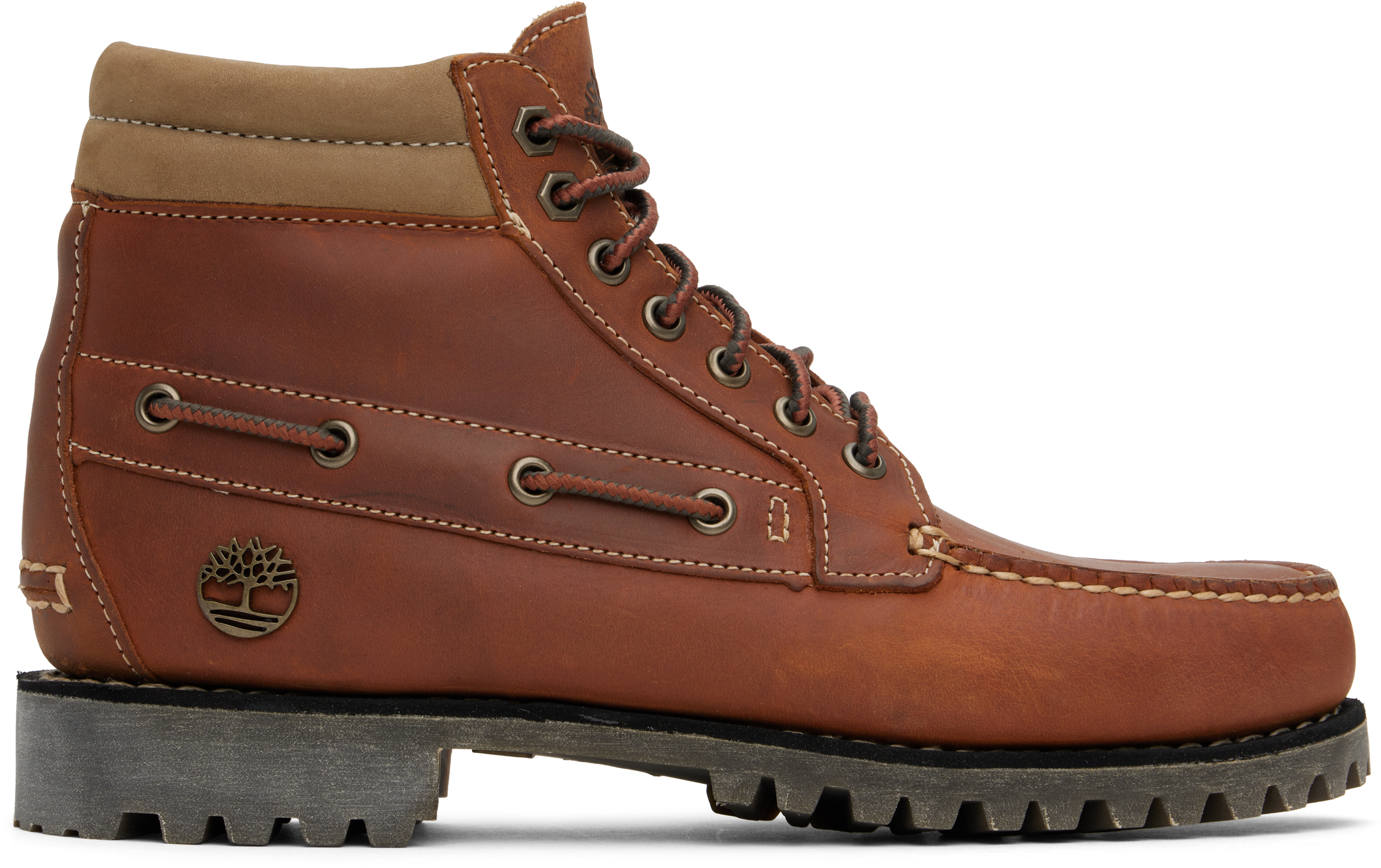 Tan Authentic Mid Lace-up Boots