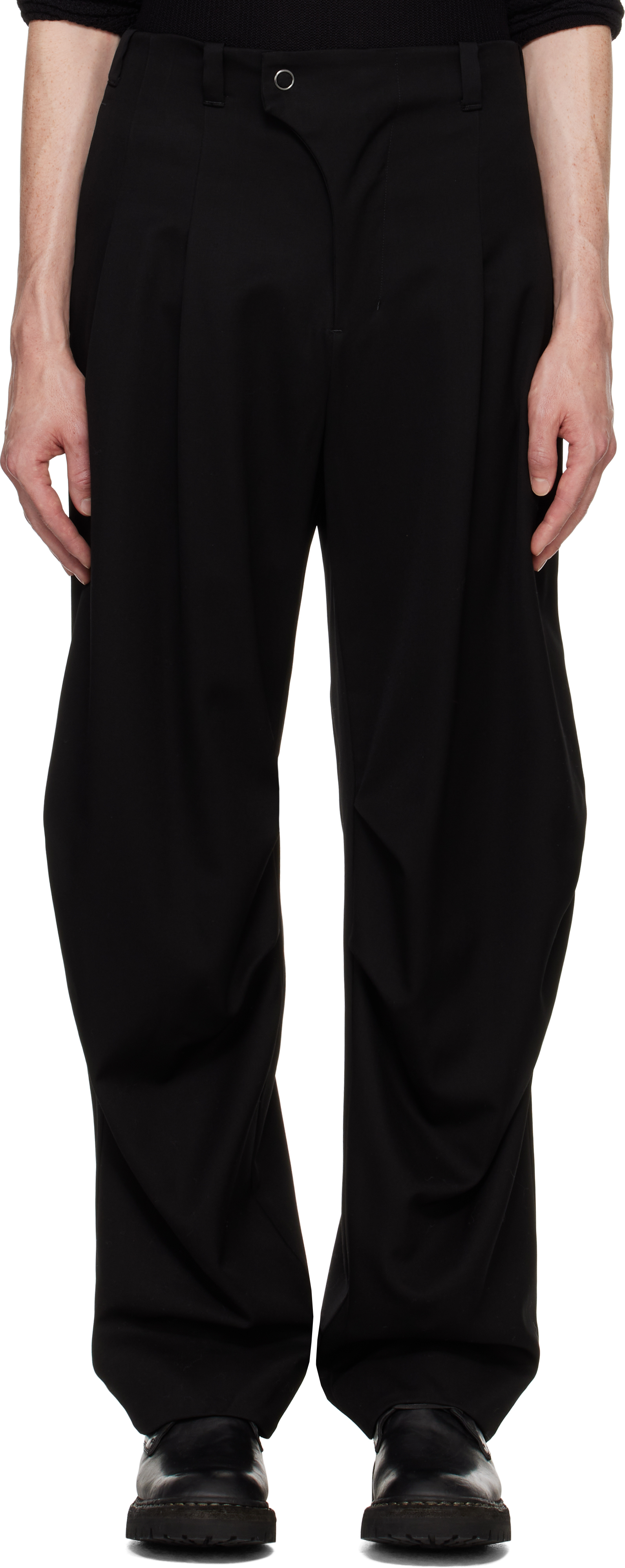 Black Baggy Trousers