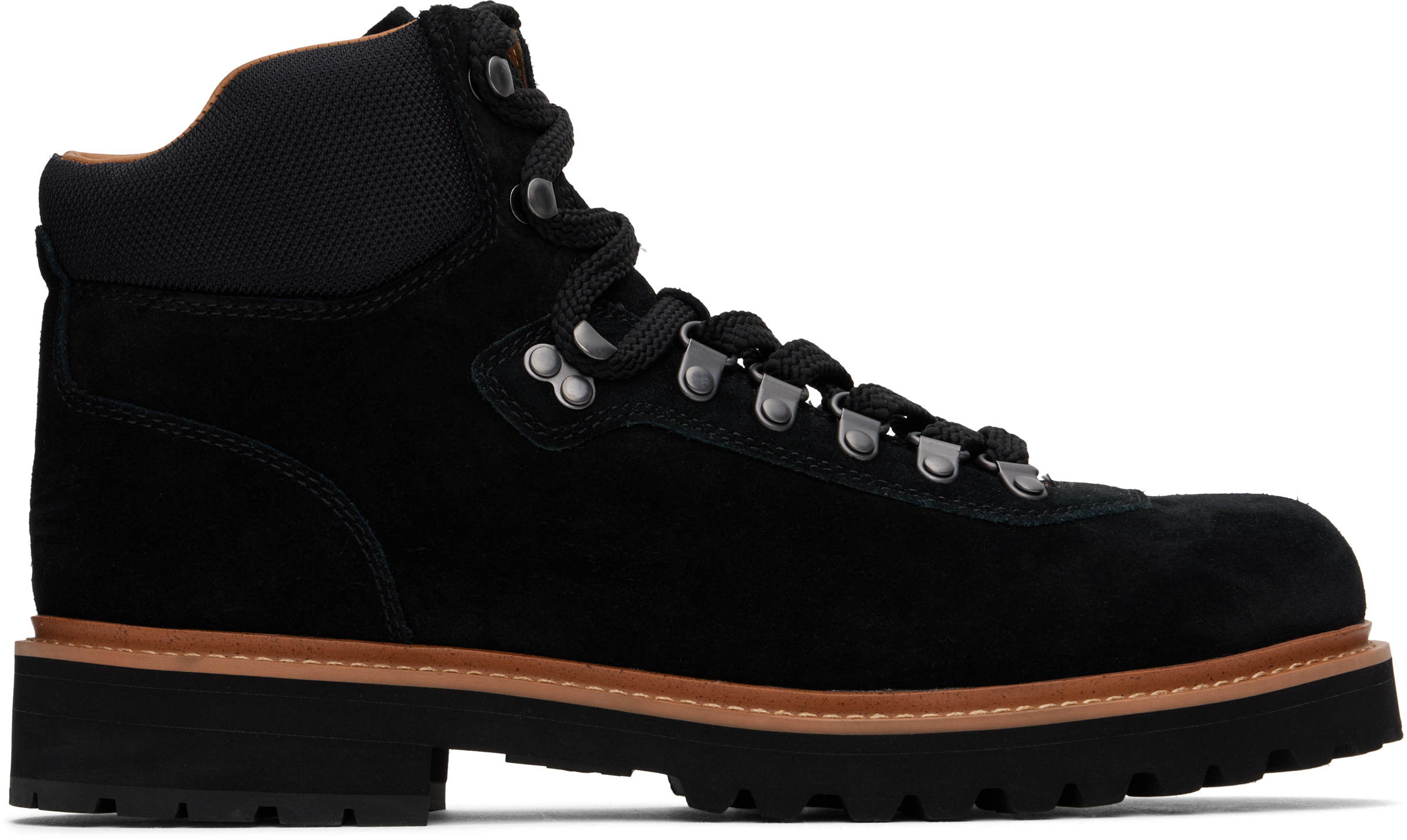 Shop Polo Ralph Lauren Black Alpine Boots