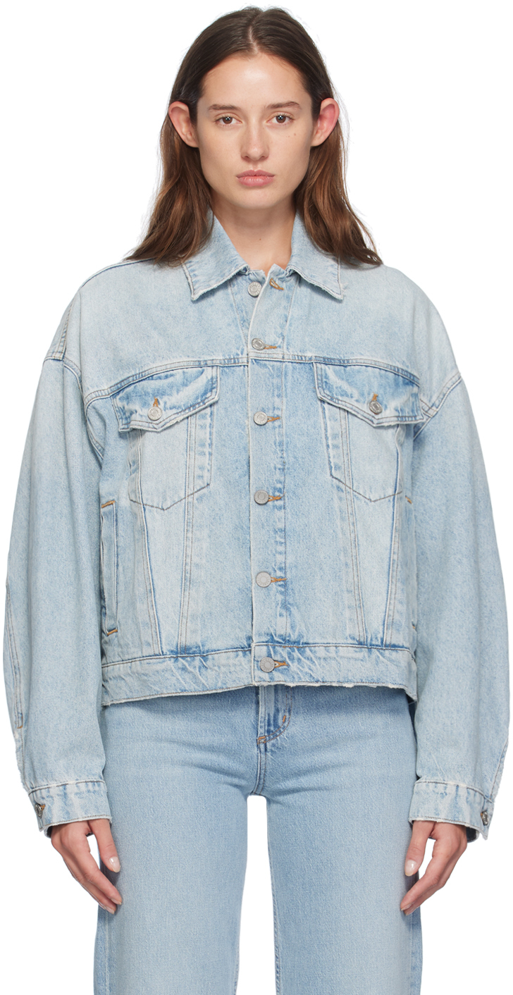 Blue Dalton Balloon Denim Jacket