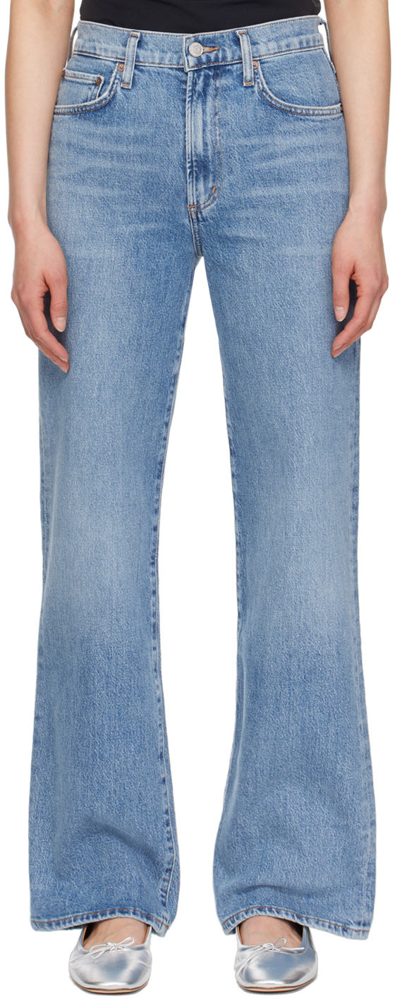 【関税込み】AGOLDE ブルー Harper ジーンズ AGOLDE Harper ジーンズ | ブルー | FARFETCH JP