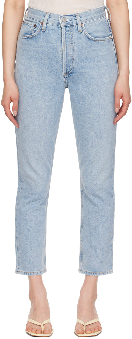 AGOLDE Blue Riley Jeans