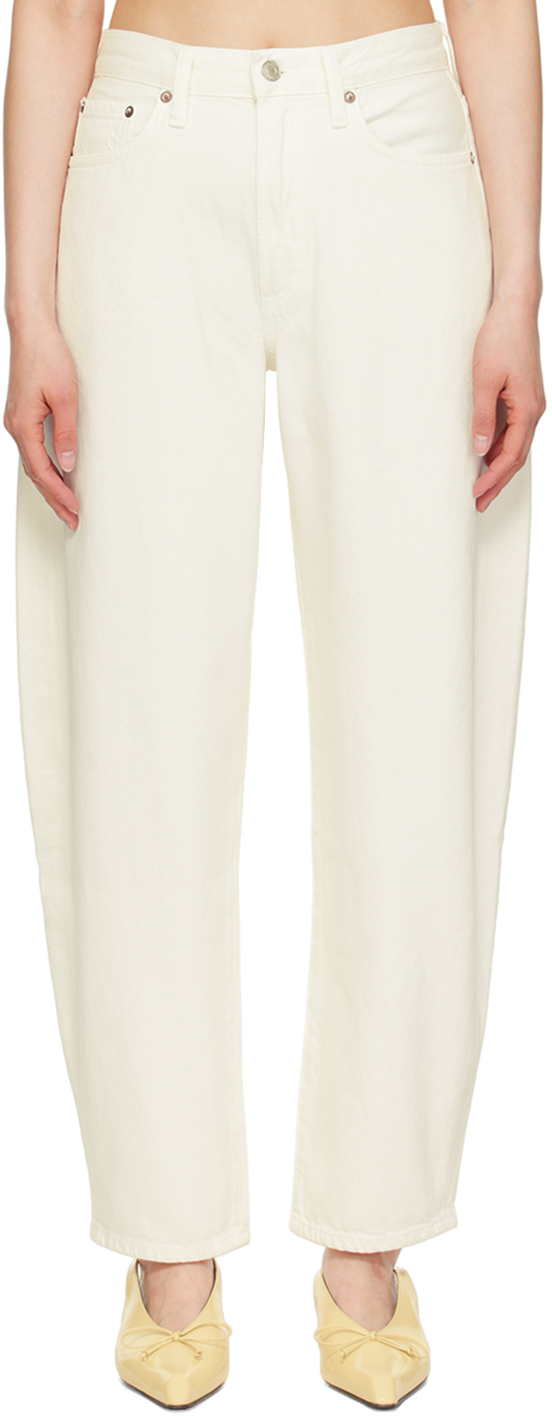 【関税込み】AGOLDE オフホワイト バルーン ジーンズ White Balloon Jeans by AGOLDE on Sale