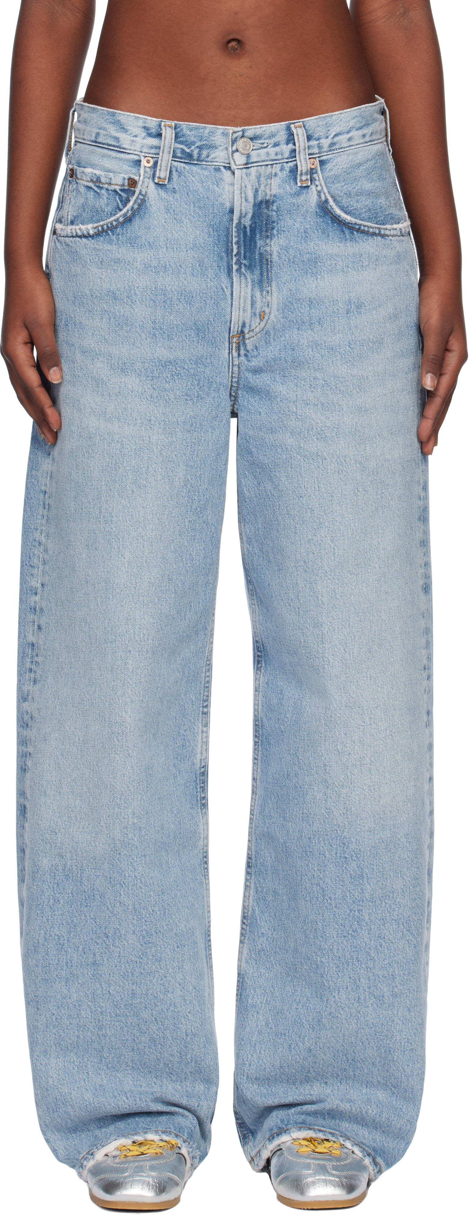 Blue Low Curve Jeans