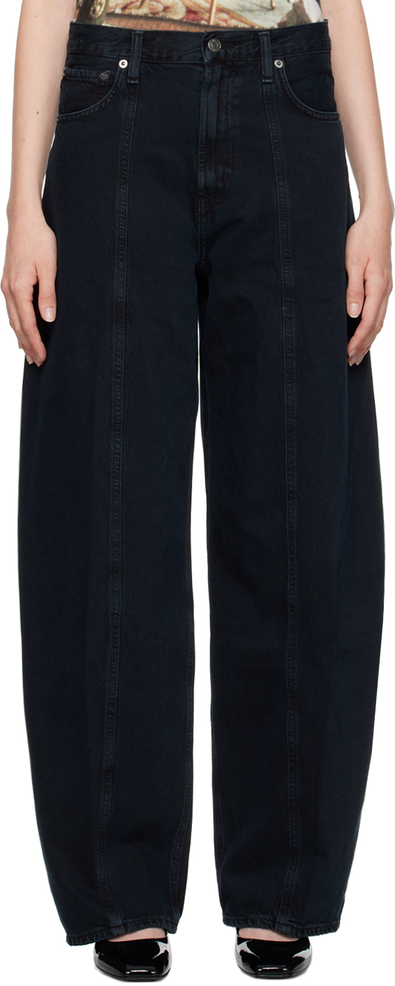 Agolde Kristen Wide Leg In Crushed