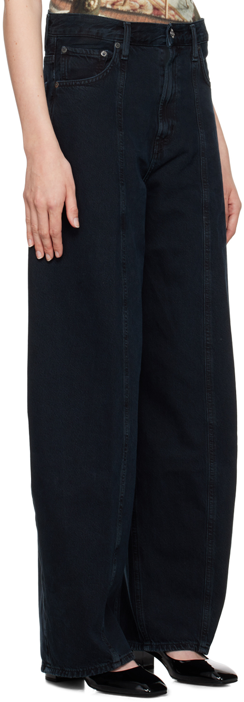 Agolde Kristen Wide Leg In Crushed