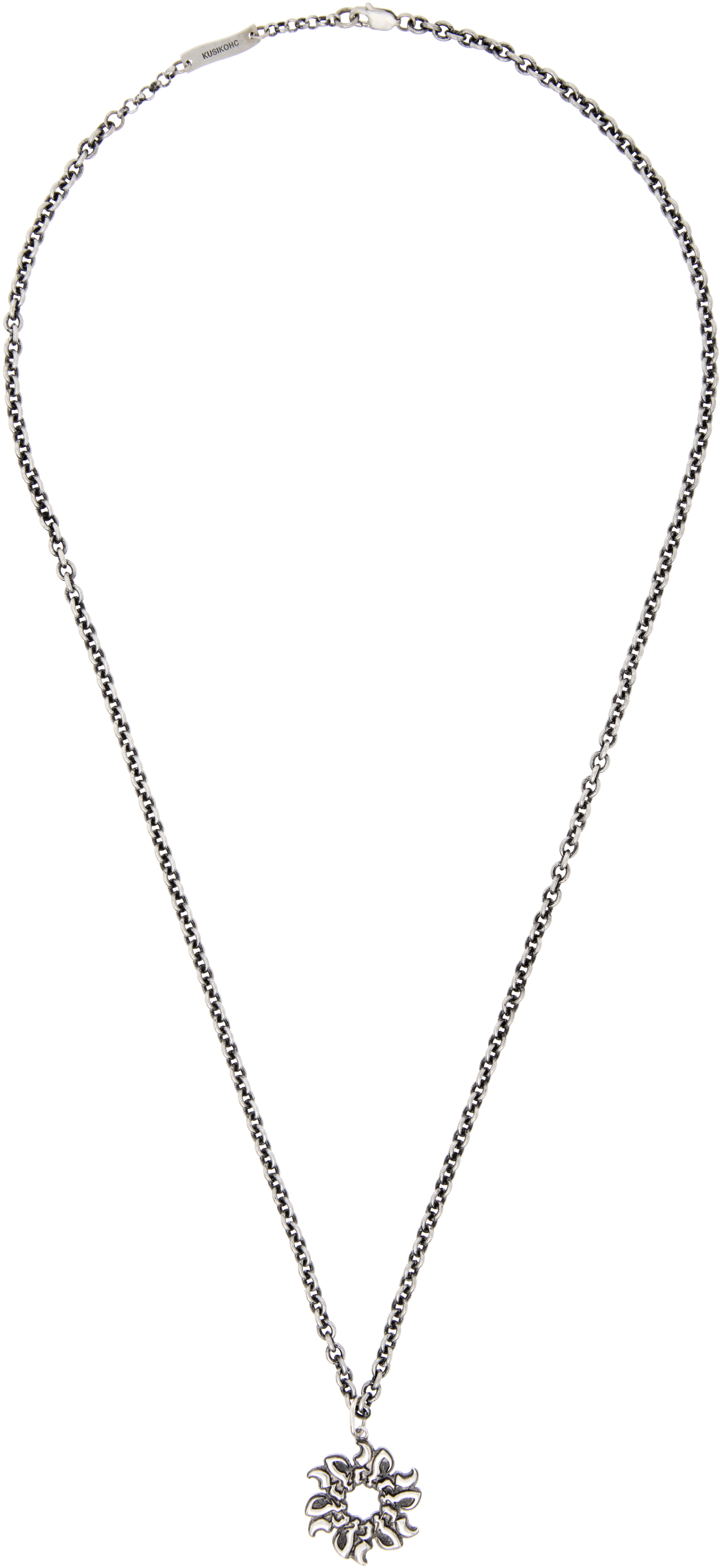 Shop Kusikohc Silver Krk R Necklace