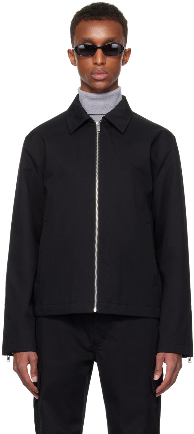 Shop Theory Black Zip Jacket