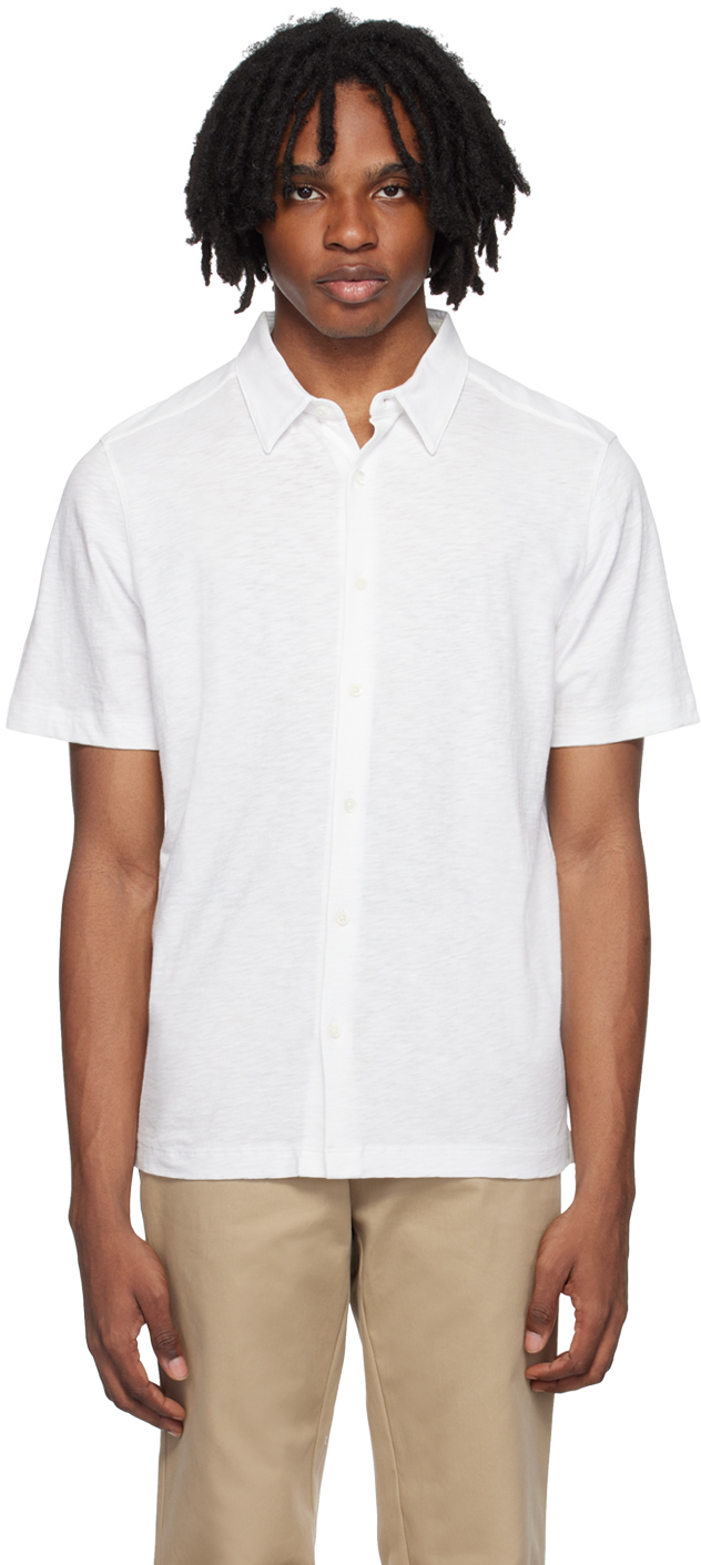 Shop Theory White Noran Shirt