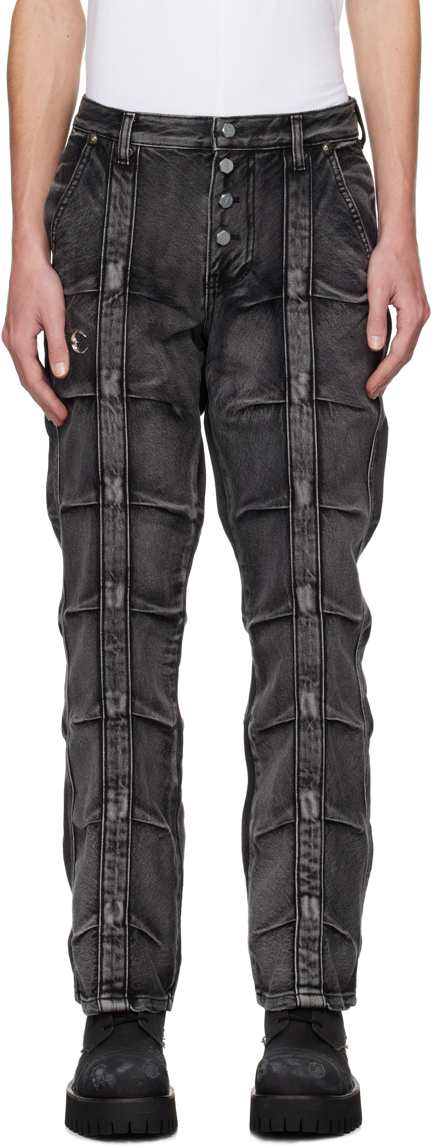 Black Line GOB Jeans