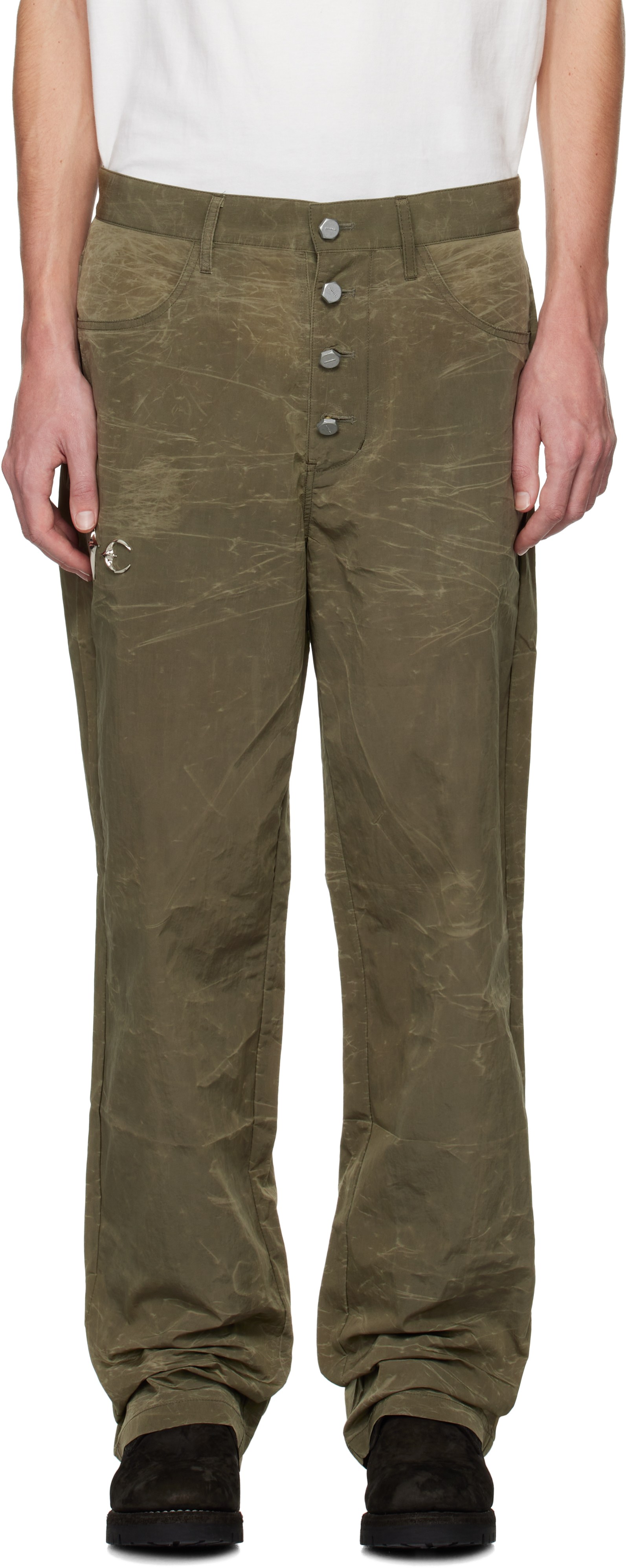 Khaki Bio Recycle Trousers