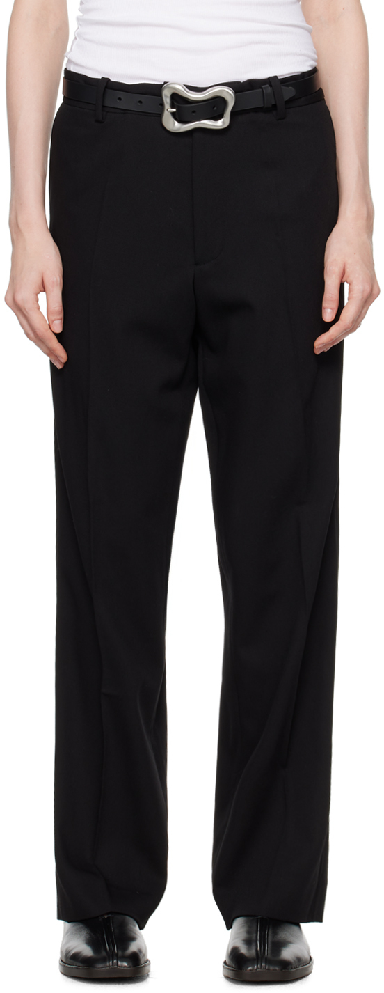 Shop Meta Campania Collective Black Gilles Trousers