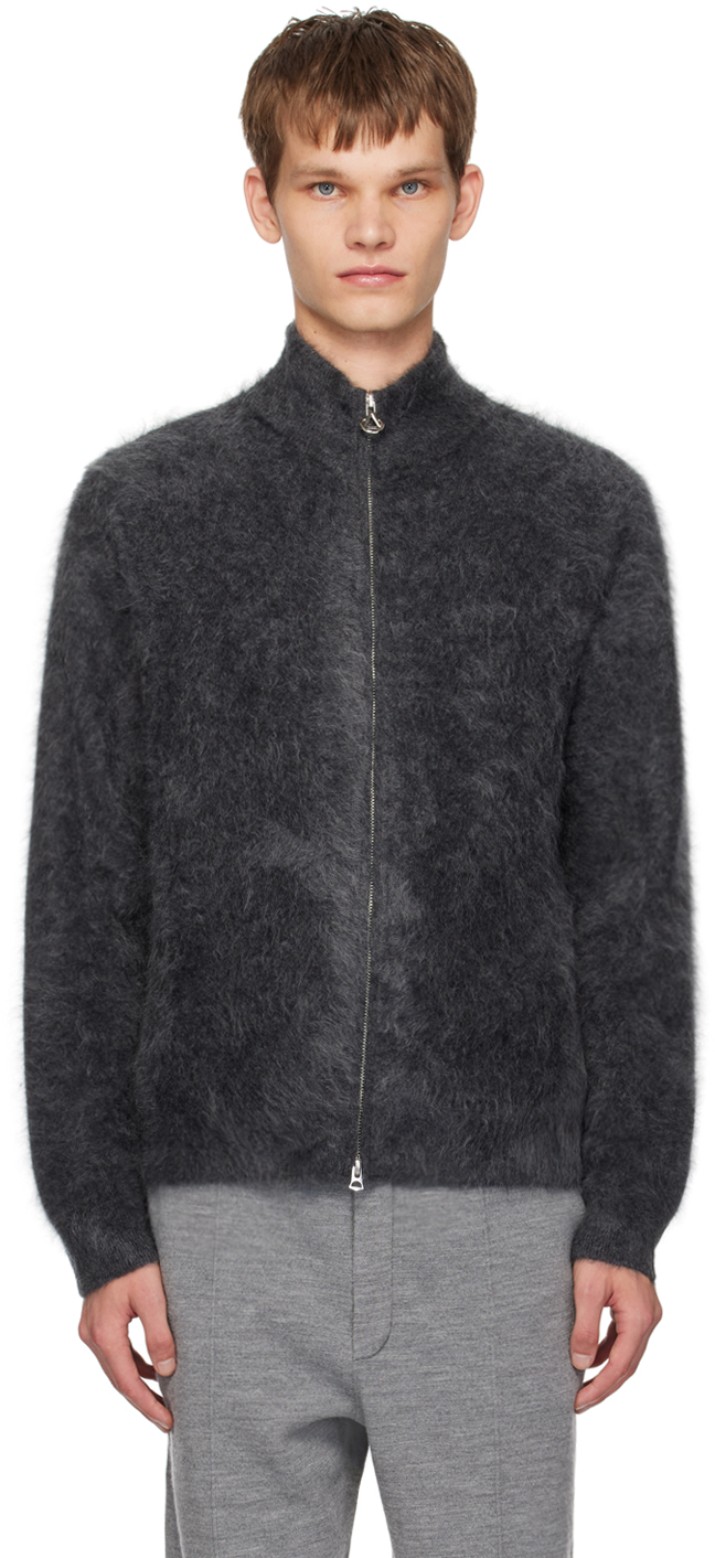 【関税込み】Solid Homme グレー ジップアップジャケット Solid Hommeのグレー ジップアップジャケットがセール中