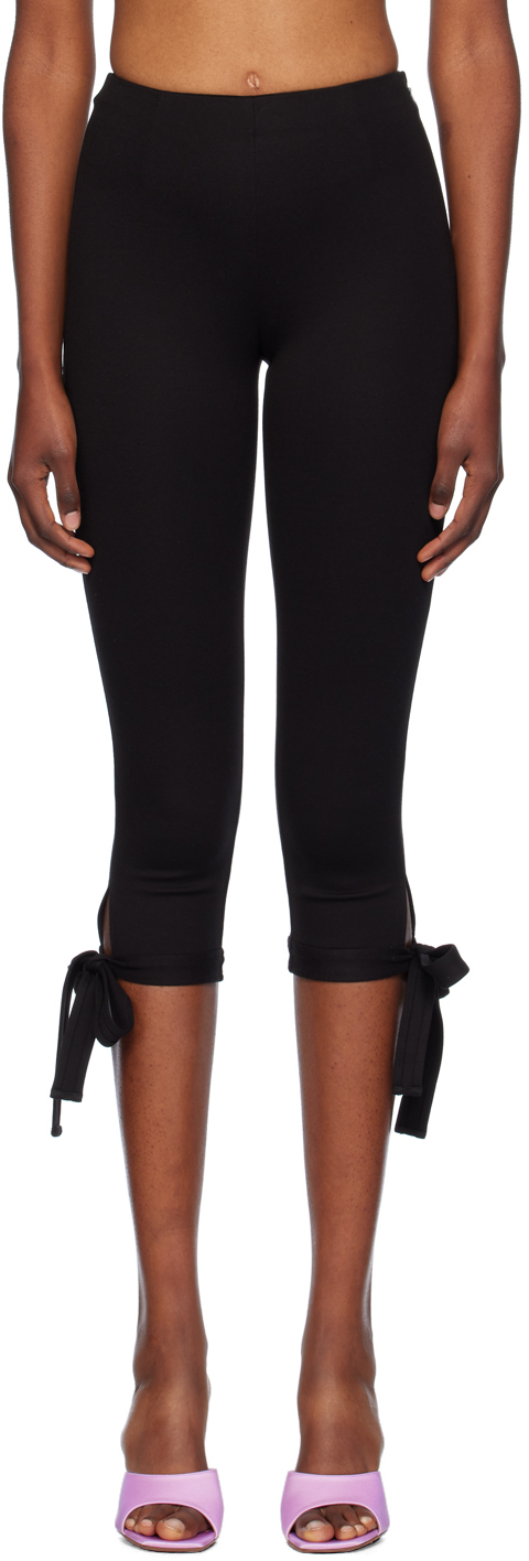 Black Emma Capri Leggings