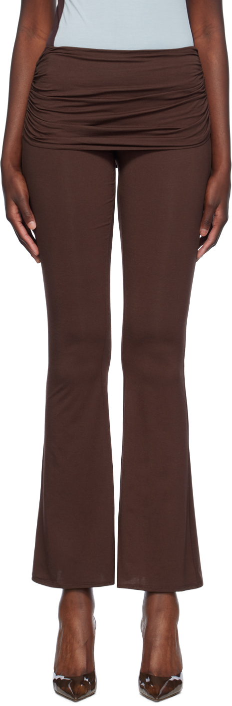 Shop Miaou Brown Alana Trousers