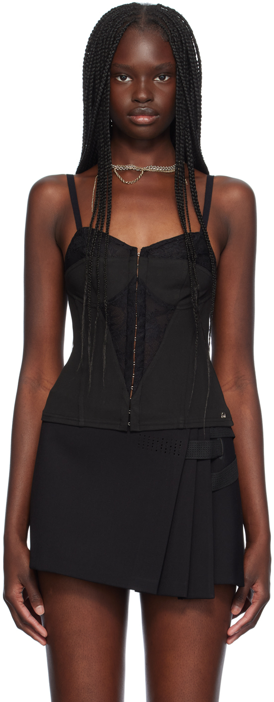 MIAOU BLACK LIANA CAMISOLE 