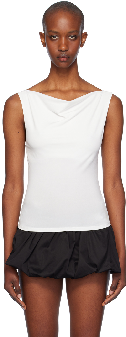 White Lani Tank Top