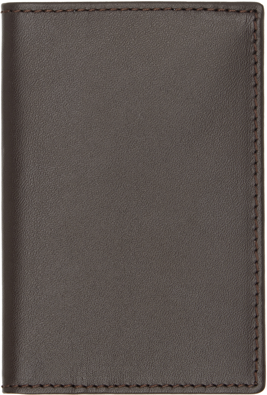 Brown Classic Bifold Card Holder