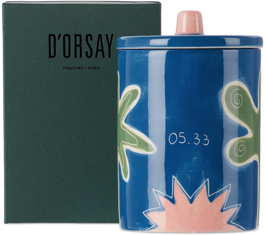 D'orsay Blue 05:33 A Minha Vida Portuguesa Palma Candle, 250 G In Bleu
