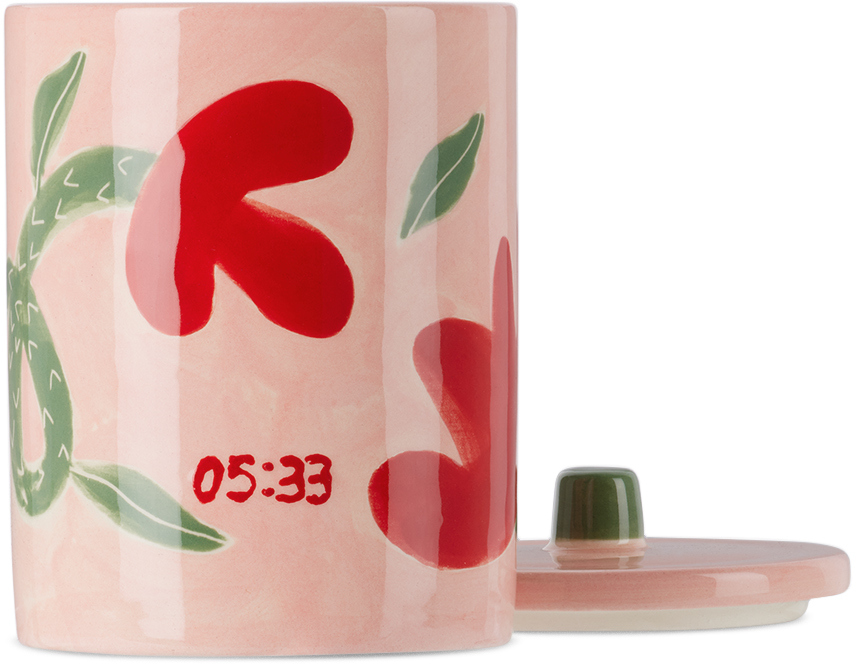 D'orsay Pink 05:33 A Minha Vida Portuguesa Tulipa Candle, 250 G In Rose