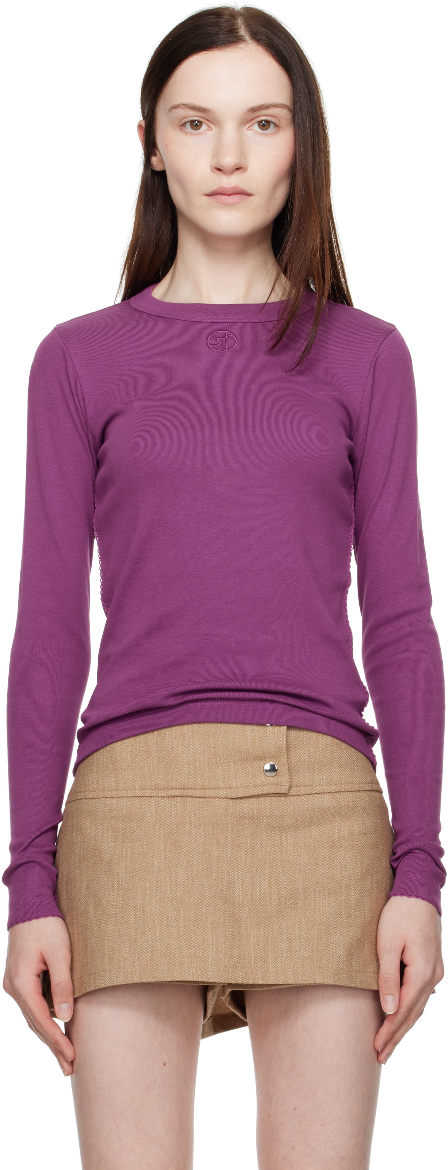 Purple Eloise Longsleeve T-shirt