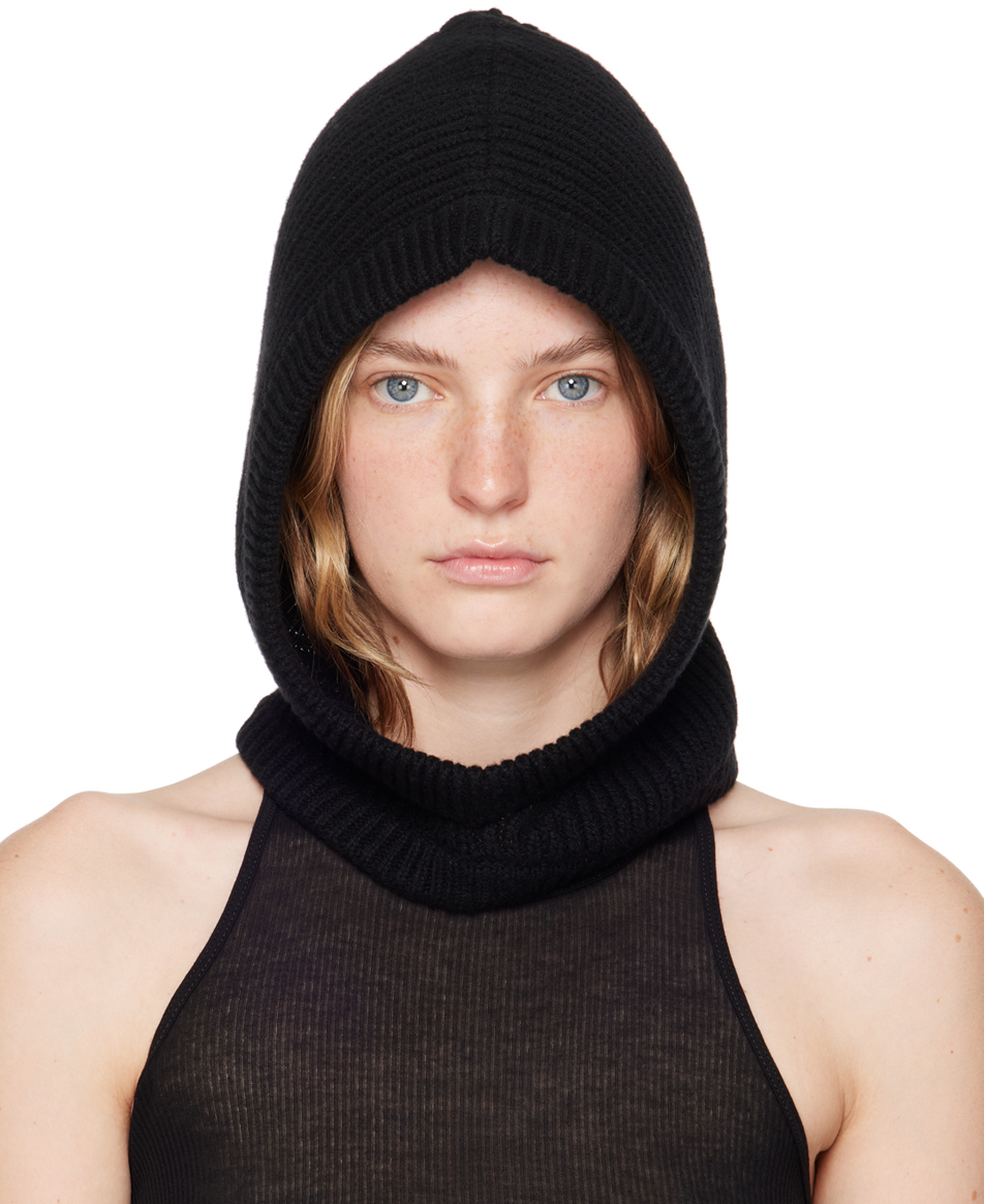 Rick Owens Black Porterville Hood In 09 Black