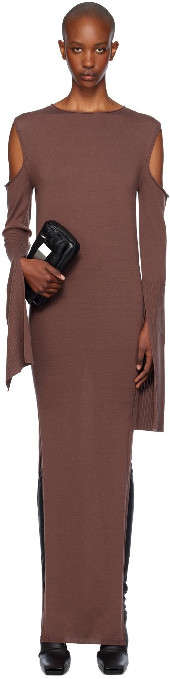 Black Porterville Cape Sleeve Maxi Dress