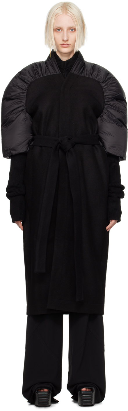 Black Porterville Duvetina Down Coat