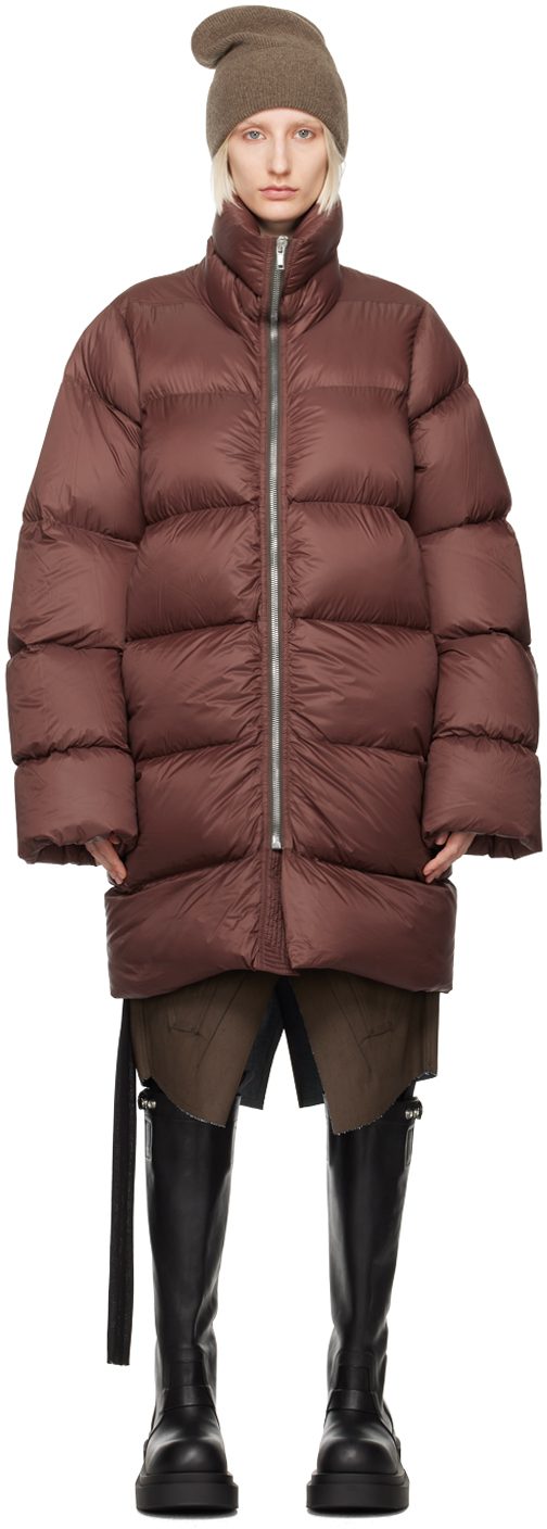 Brown Turtle Down Coat