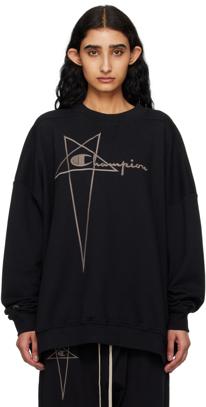 Black Champion Edition Jumbo Sweatshirt