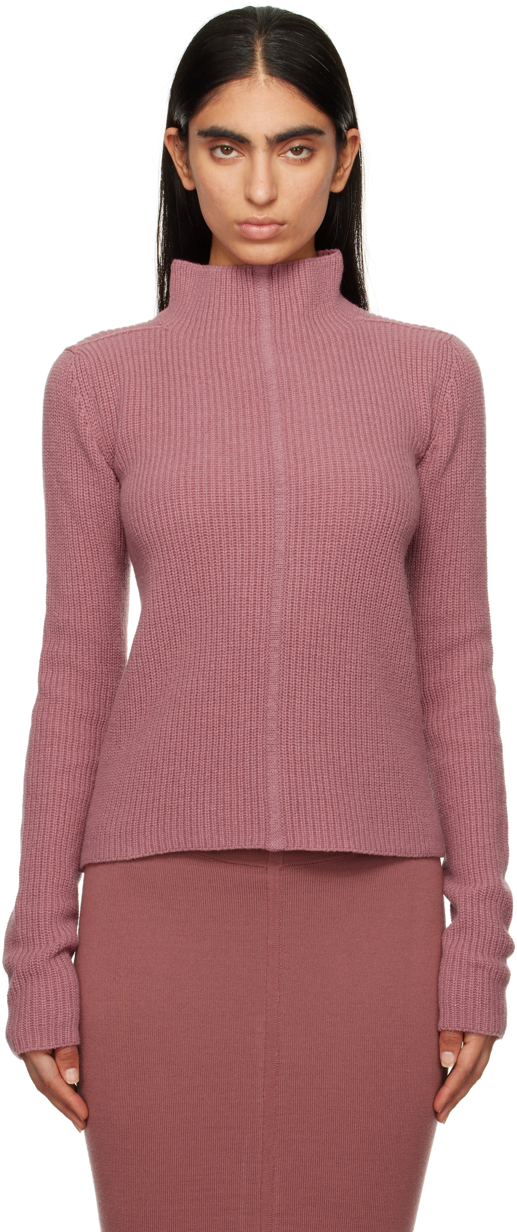 Black Porterville Headon DBL Lupetto Turtleneck