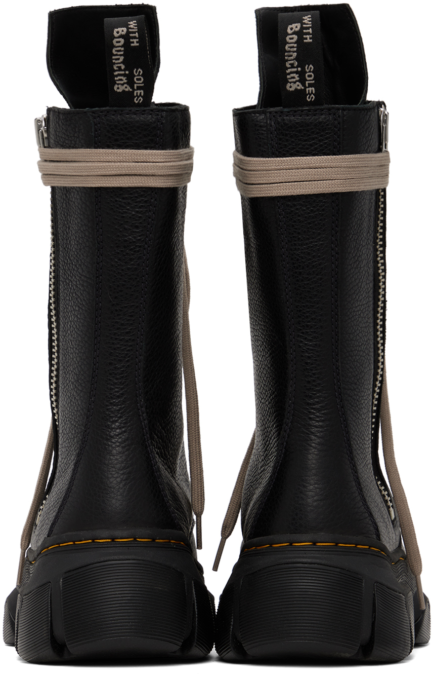 Rick Owens Black Dr. Martens Edition 1918 DMXL RO Boots | Smart Closet