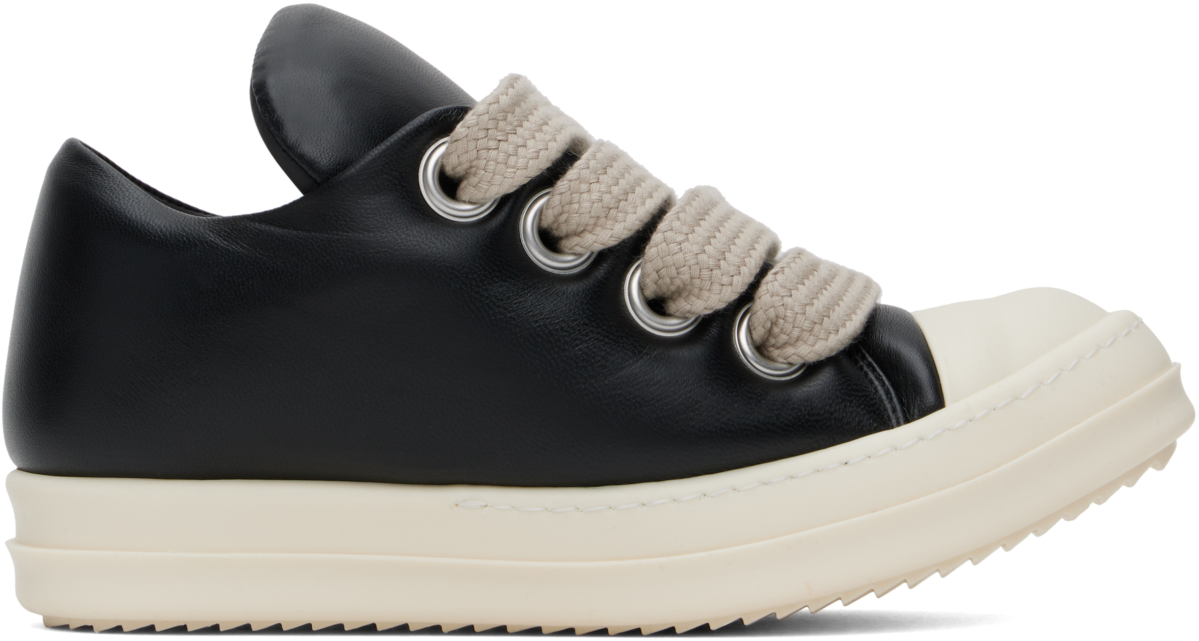 Black Porterville Jumbo Laced Padded Low Sneakers