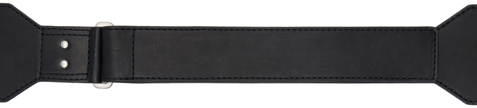 Shop Rick Owens Black Porterville Cargo Belt In 09 Black