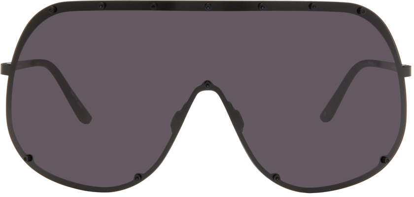 Black Porterville Shield Sunglasses