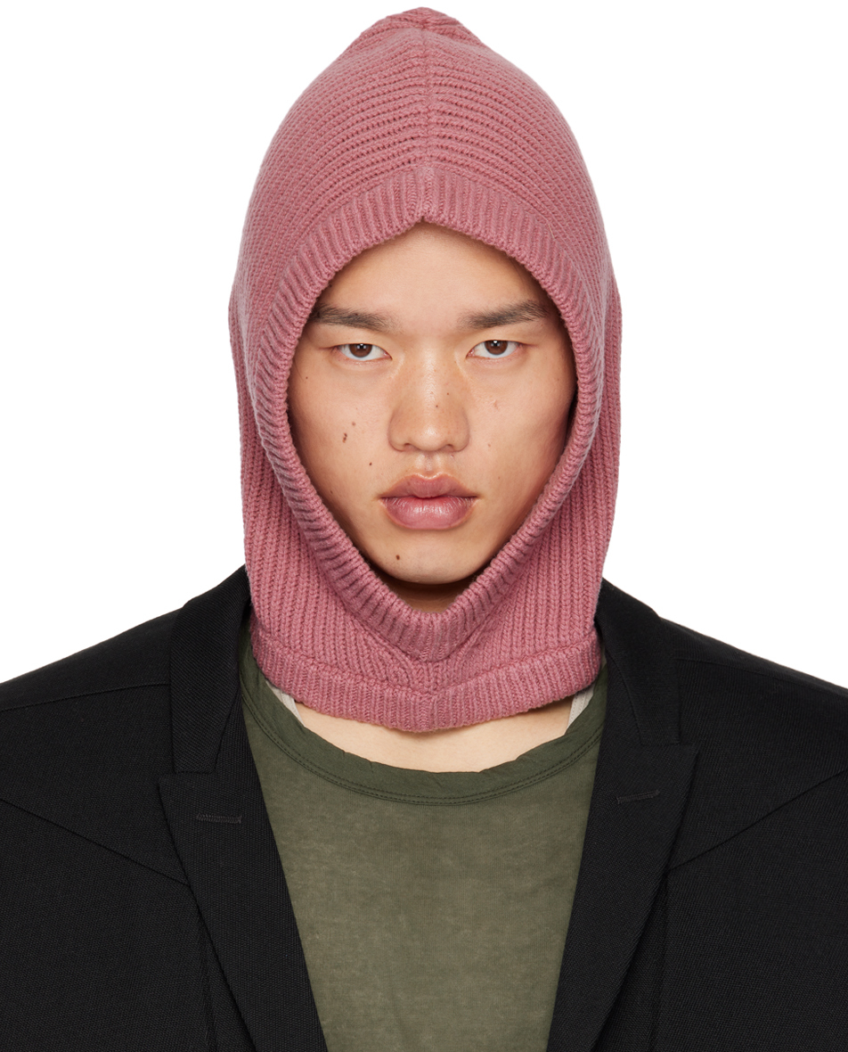 Rick Owens Pink Porterville Hood In 23 Thulian