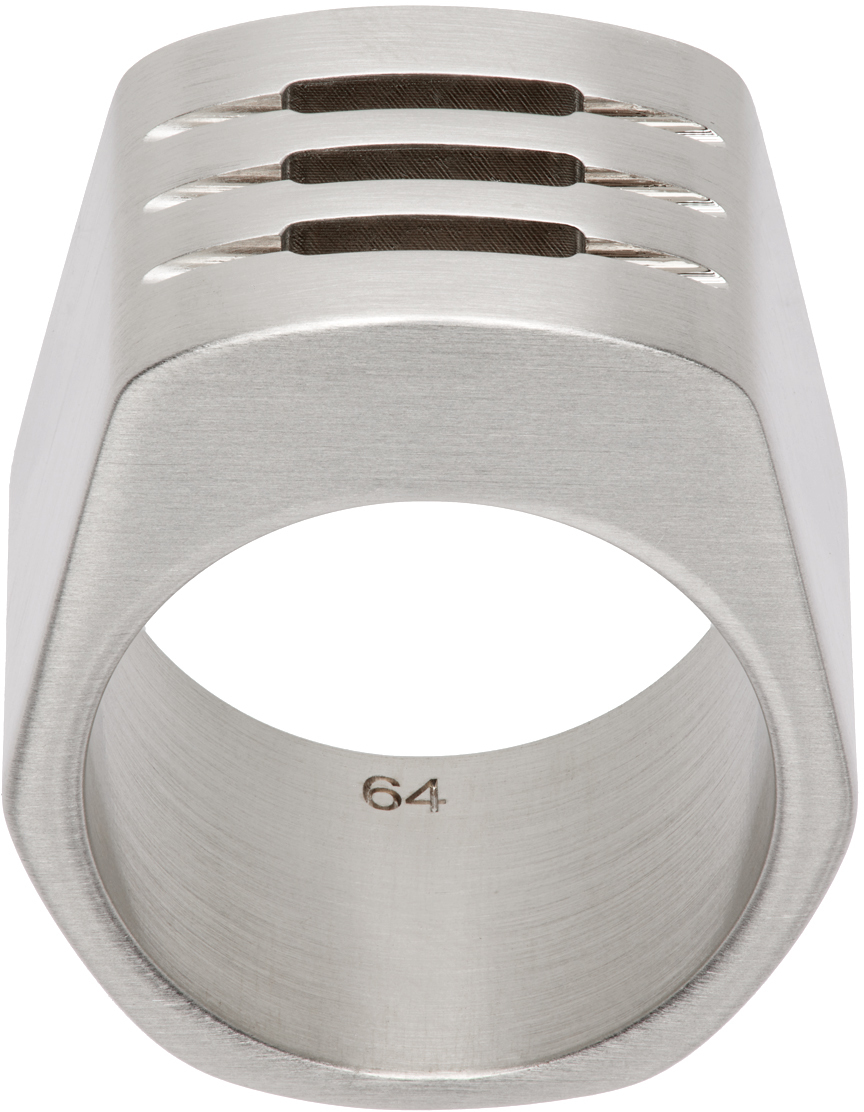 Silver Porterville Thumb Grill Ring