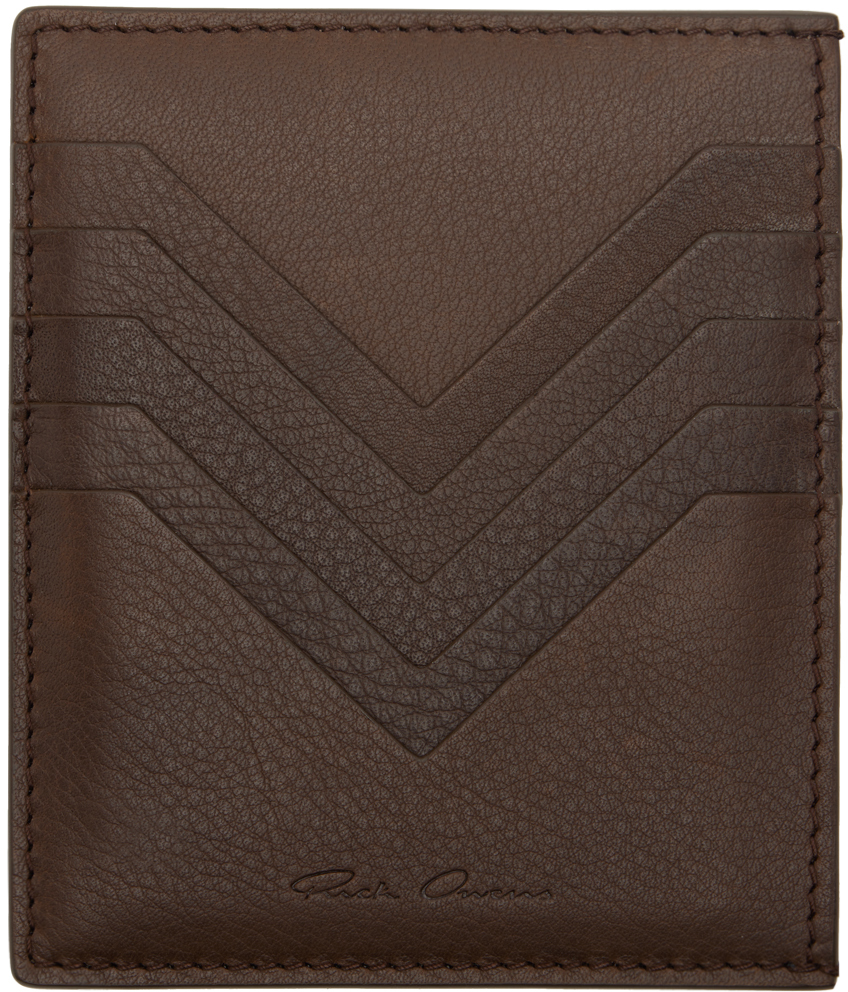 Brown Porterville Square Card Holder