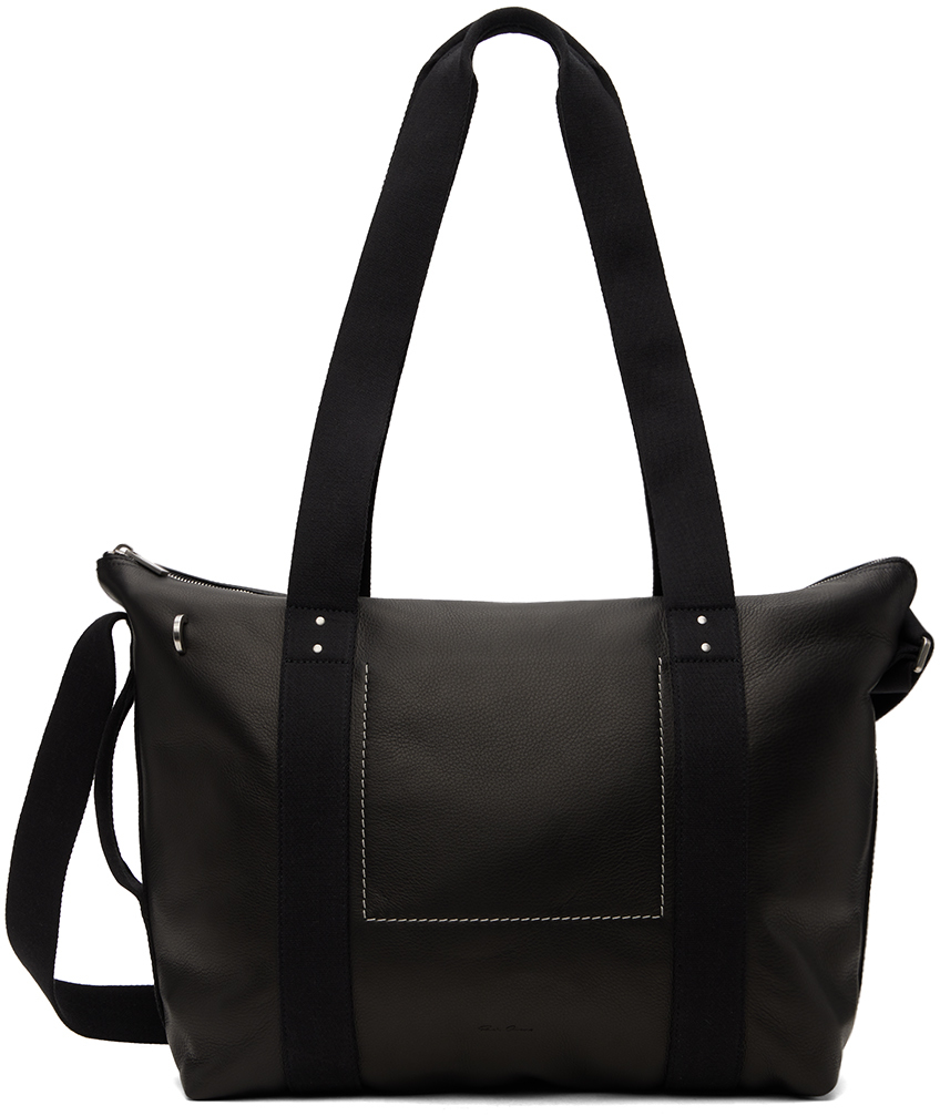 Shop Rick Owens ブラック Porterville Trolley トートバッグ In 0909 Black/black