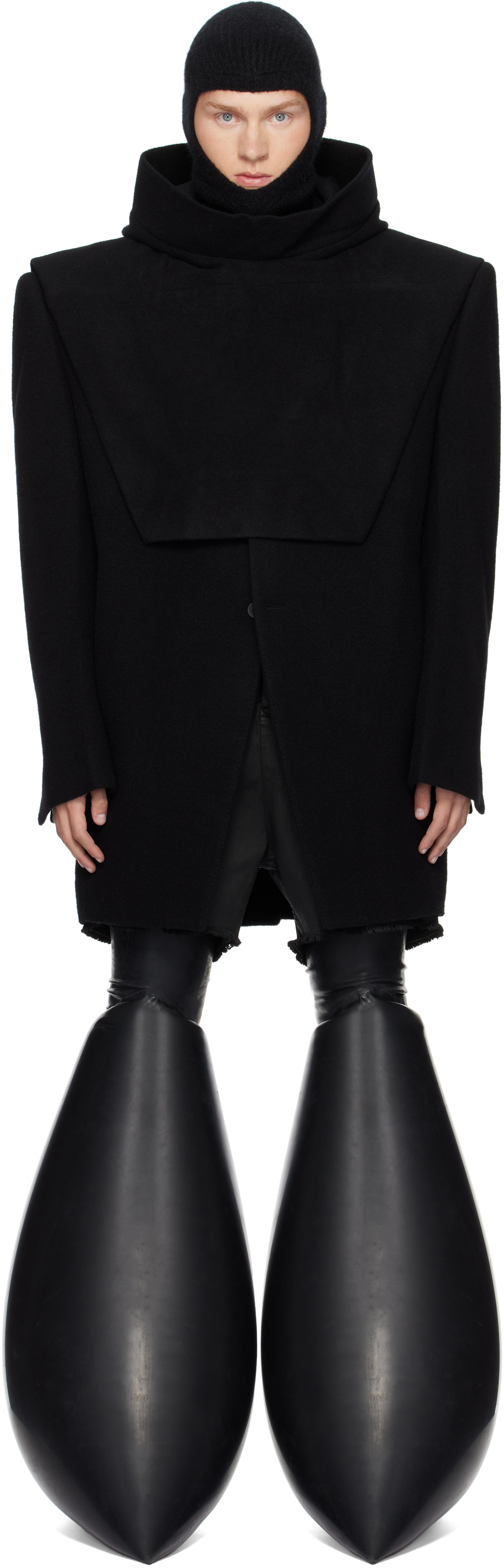 Black Porterville Ricks Tatlin Jacket by Rick Owens on Sale