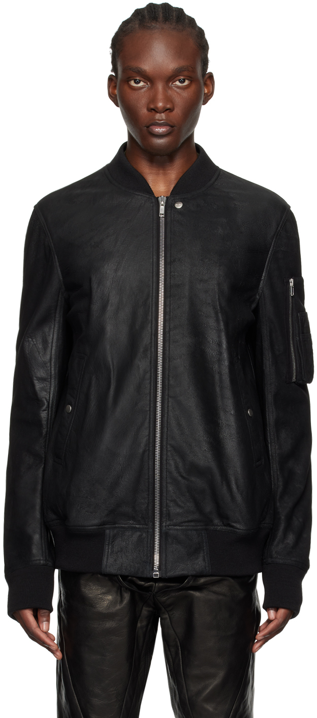 Rick Owens メンズ レザー ジャケット | SSENSE 日本
