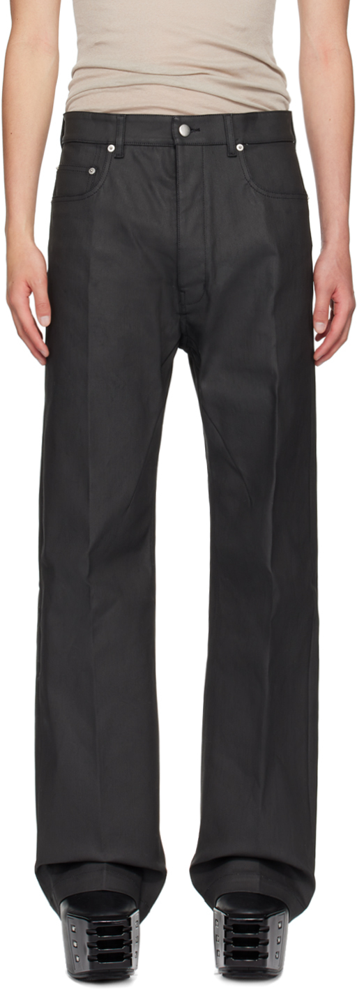 【Rick Owens】ブラック Porterville Geth ジーンズ Black Porterville Geth Jeans by Rick Owens on Sale