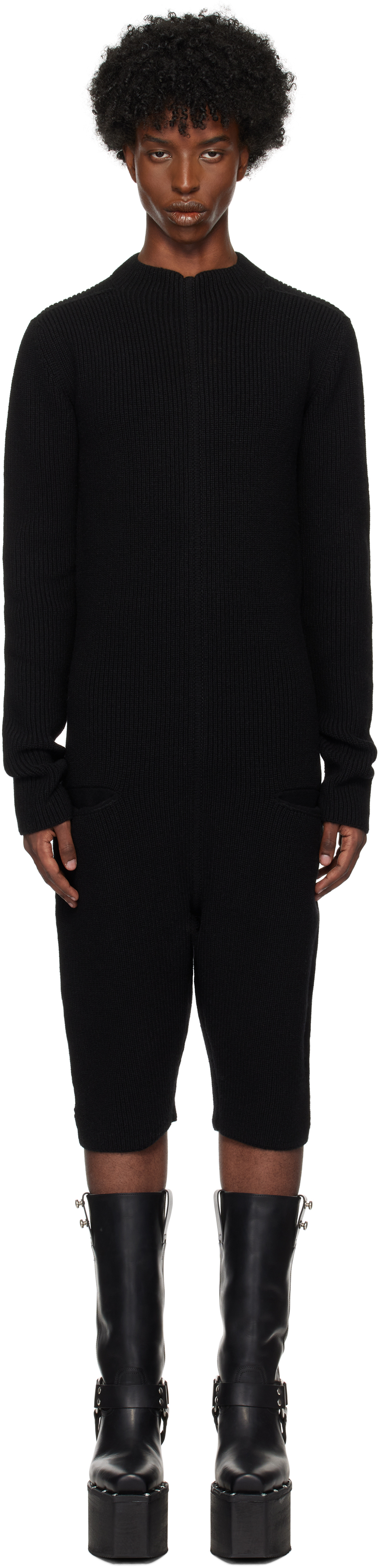 Black Porterville Headon Jumpsuit