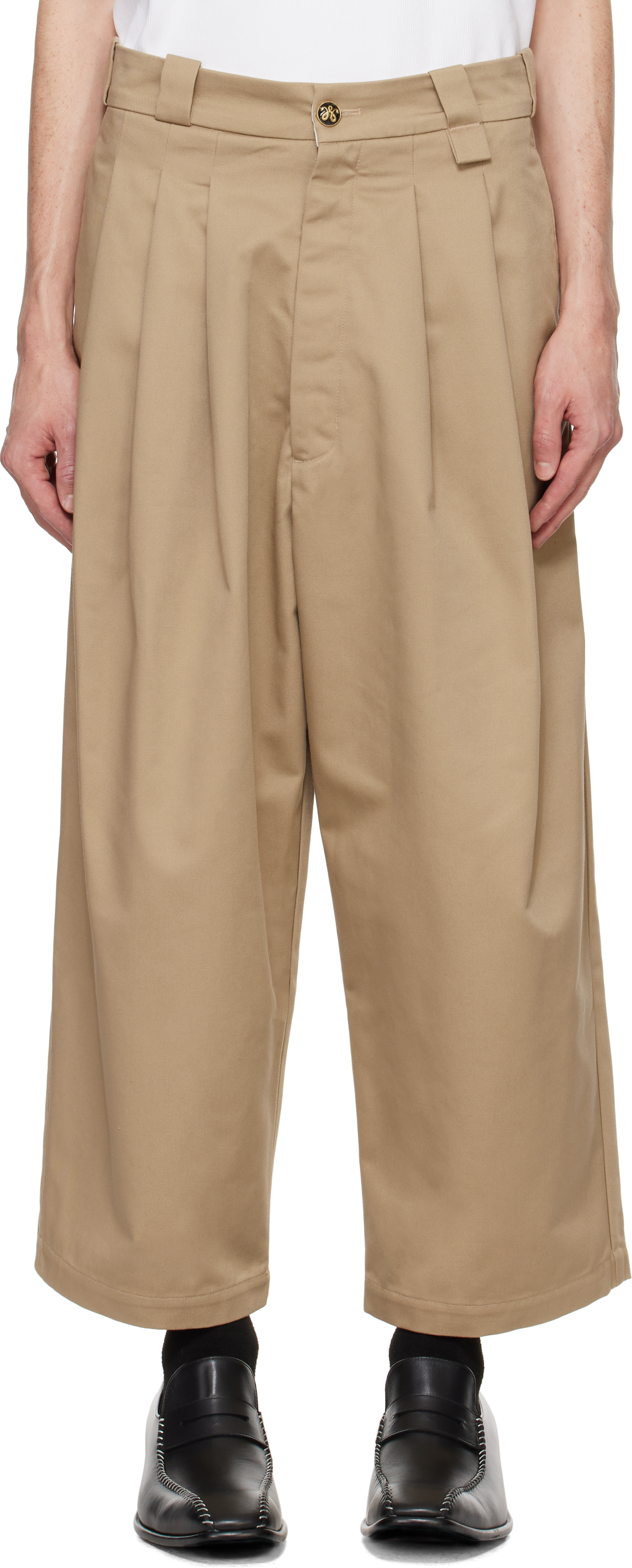 Khaki Borracho Work Trousers