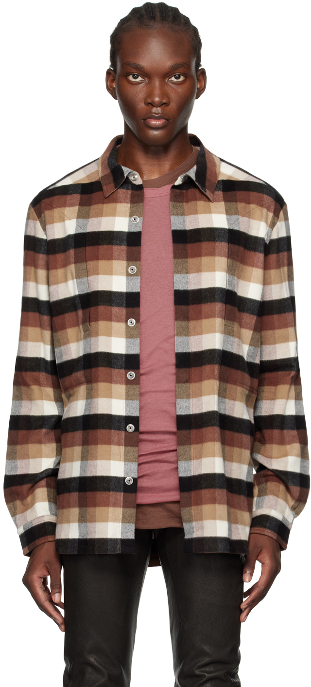 Rick Owens: Multicolor Porterville Fogpocket Outershirt Shirt | SSENSE