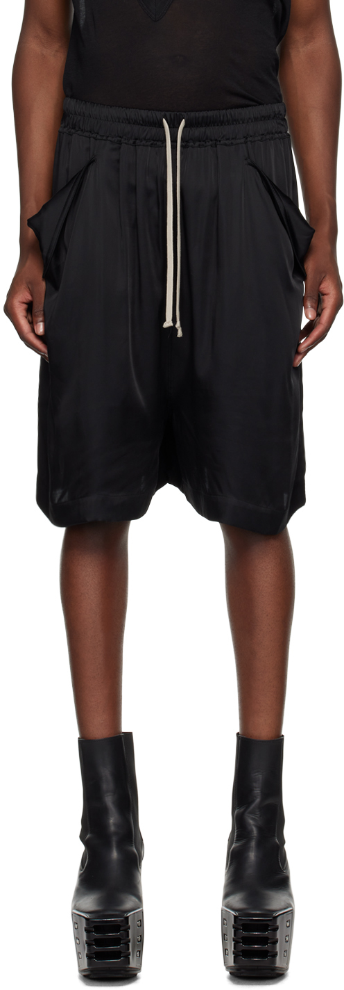 Black Porterville Lido Boxers Shorts