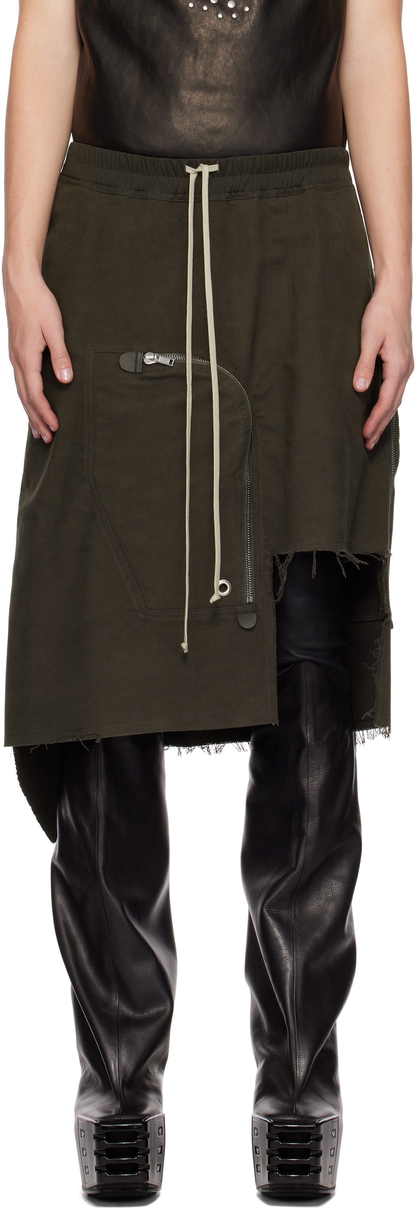 【Rick Owens】 DRACCA SKIRT Dracca Skirt
