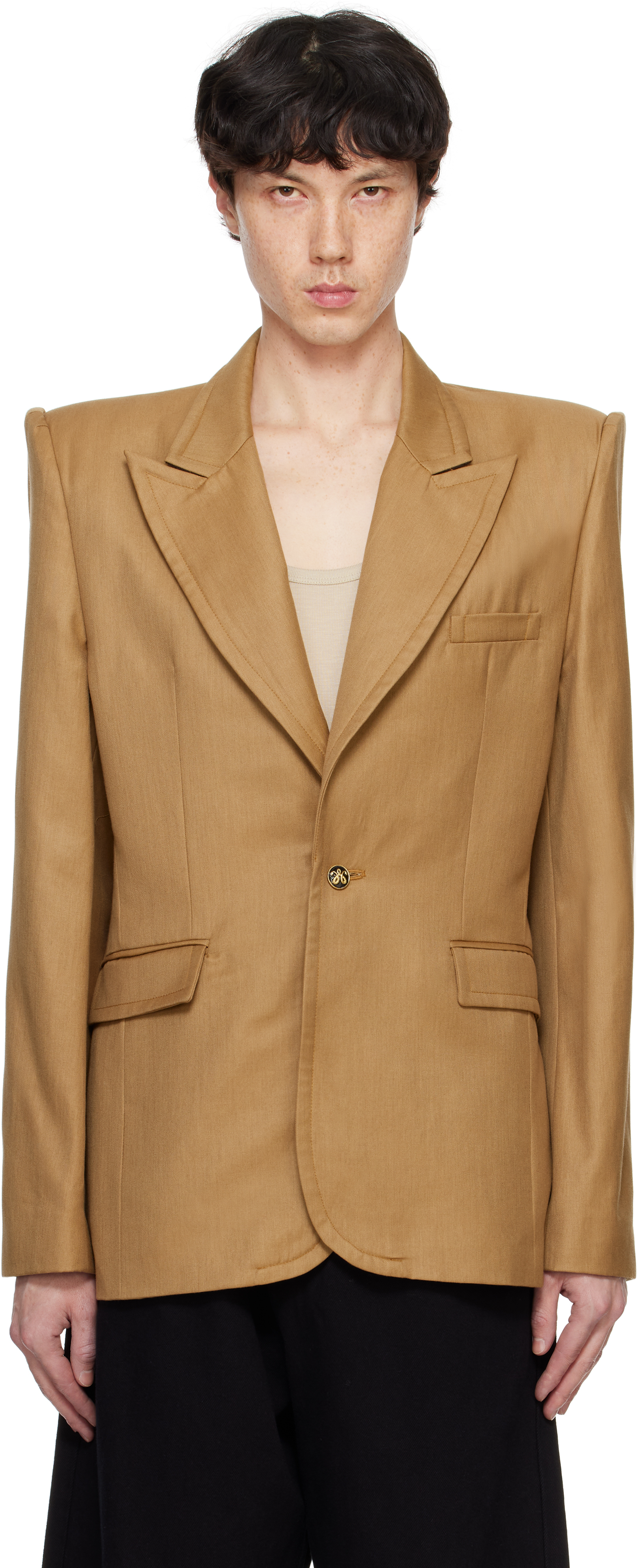 Tan Staple Blazer