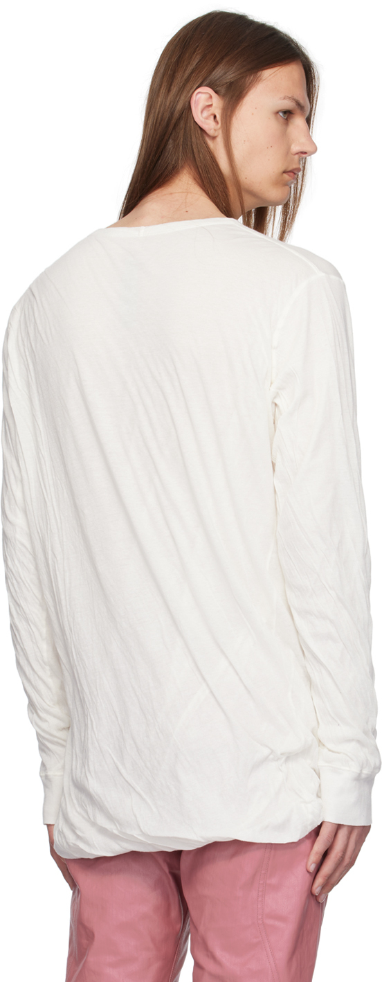 Rick Owens Off-White Porterville Double Long Sleeve T-Shirt